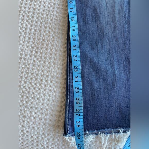 7 For All Mankind Kimmie Bootcut Dark Wash Mid Rise Jeans Size 27 - Picture 7 of 11
